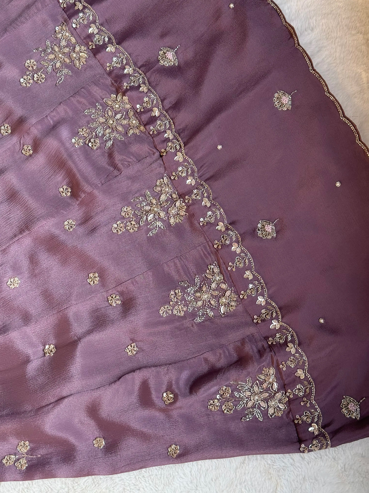 Chinnon premium hand work gown