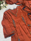 Designer a line suit set