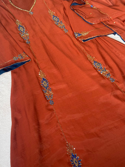 Designer a line suit set