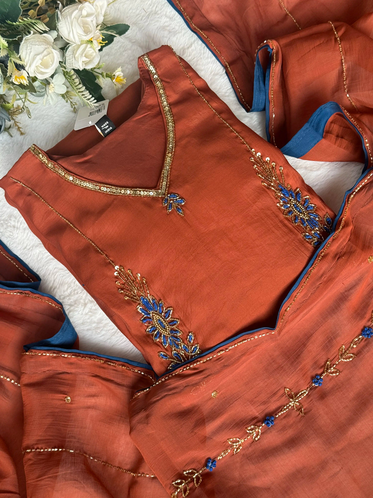 Designer A-line suit set - AV0003