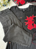 Mul chanderi A-line suit - AV0012