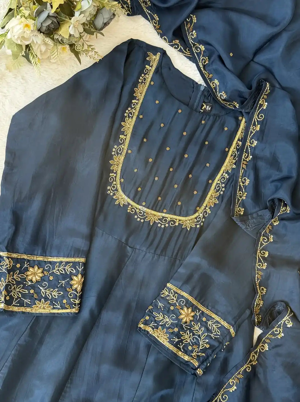 Designer premium anarkali set - AV0009