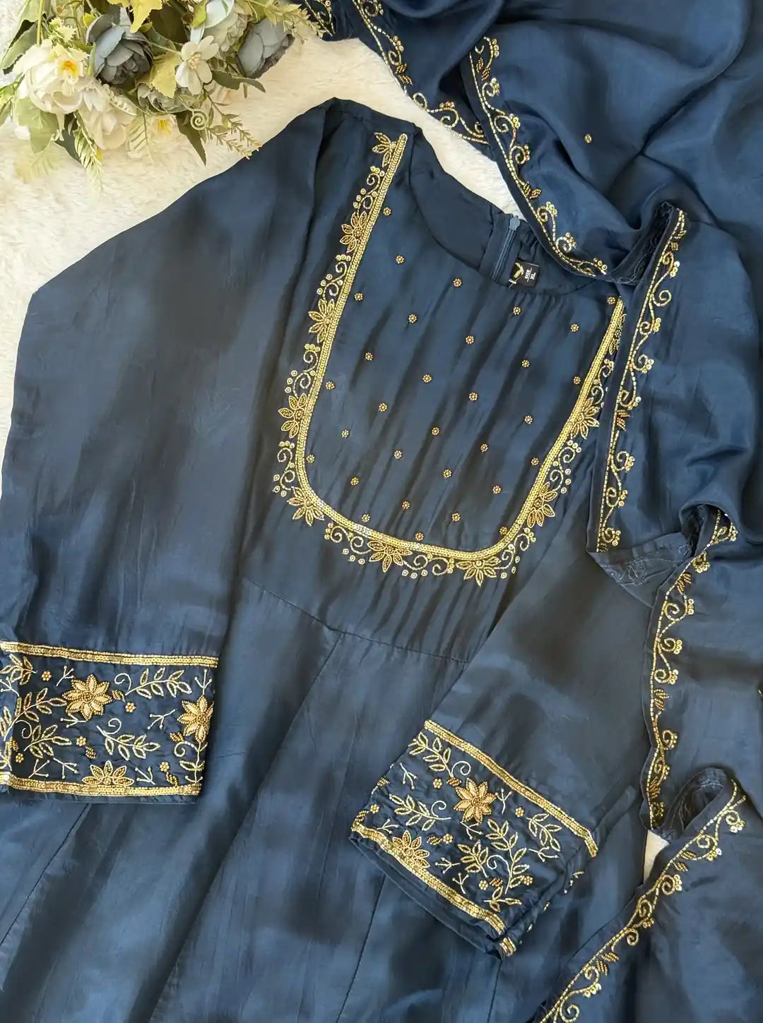 Designer premium anarkali set - AV0009
