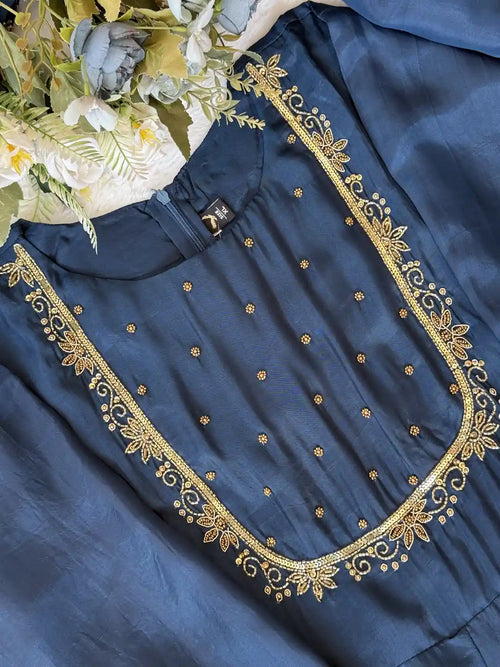 Designer premium anarkali set - AV0009