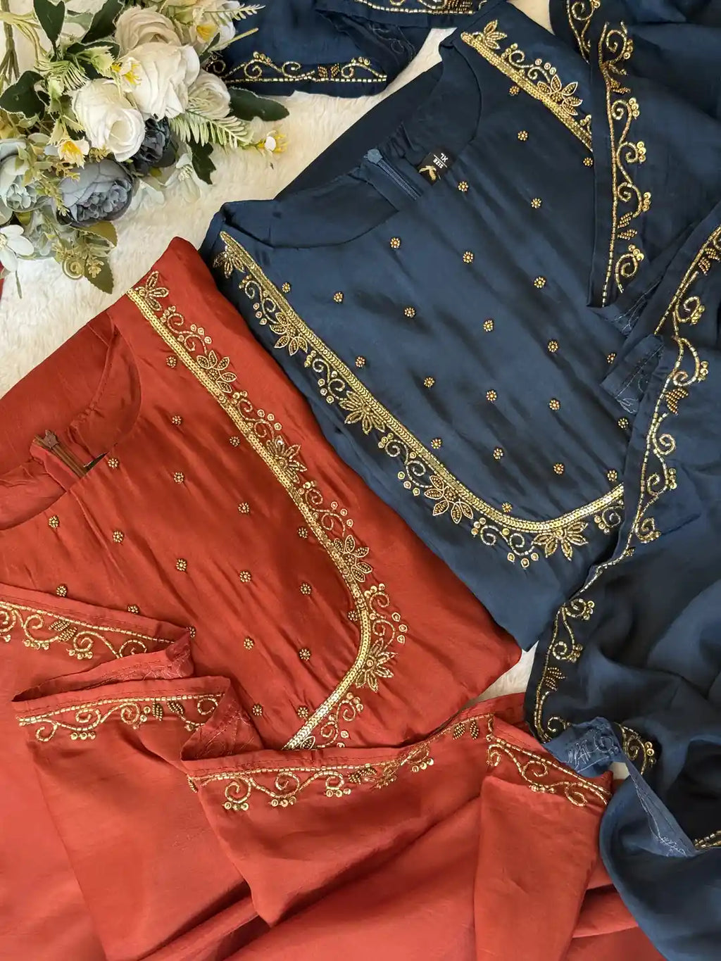 Designer premium anarkali set - AV0009